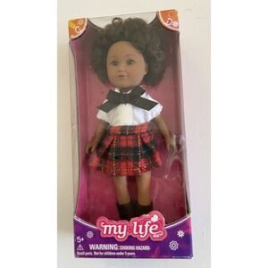 NEW 2016 My Life As Doll Mini Doll 7" AA African American School Girl NIB Gift